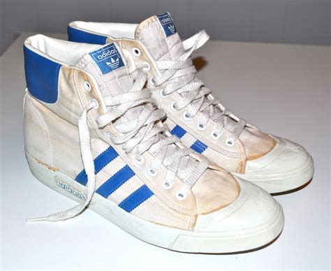 vintage high top sneakers.